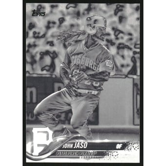 2018 Topps Black and White Negative #149 John Jaso