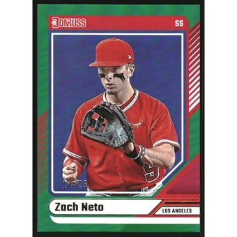 2024 Donruss Teal #26 Zach Neto
