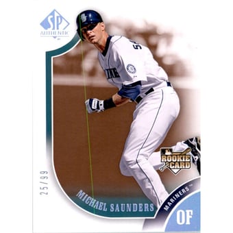 2009 SP Authentic Copper #161 Michael Saunders