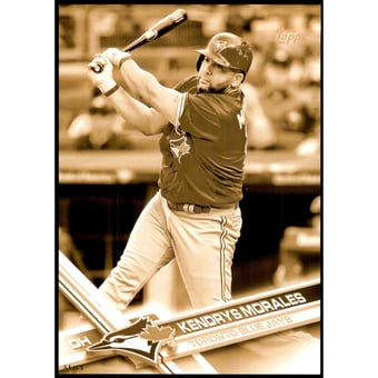 2017 Topps Update 5x7 Clear Gold #US106 Kendrys Morales