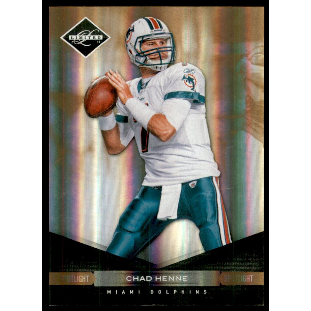 2011 Limited Gold Spotlight #51 Chad Henne