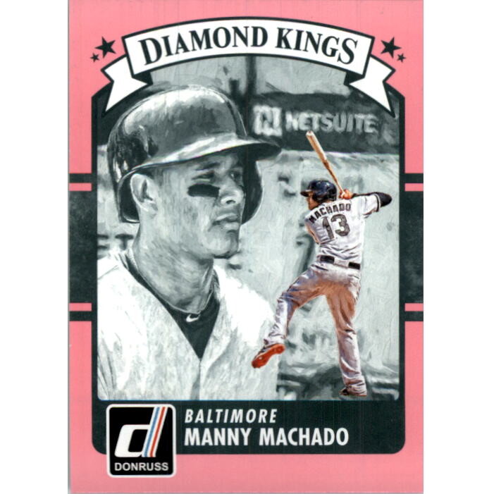 2016 Donruss Pink Border #3 Manny Machado DK