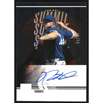 2022 Panini Capstone Summit Signatures Holo Silver #9 Nate Pearson/99