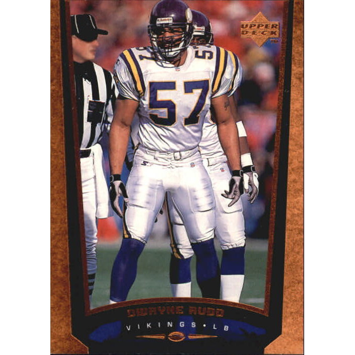 1998 Upper Deck Bronze #152 Dwayne Rudd. rookie card picture