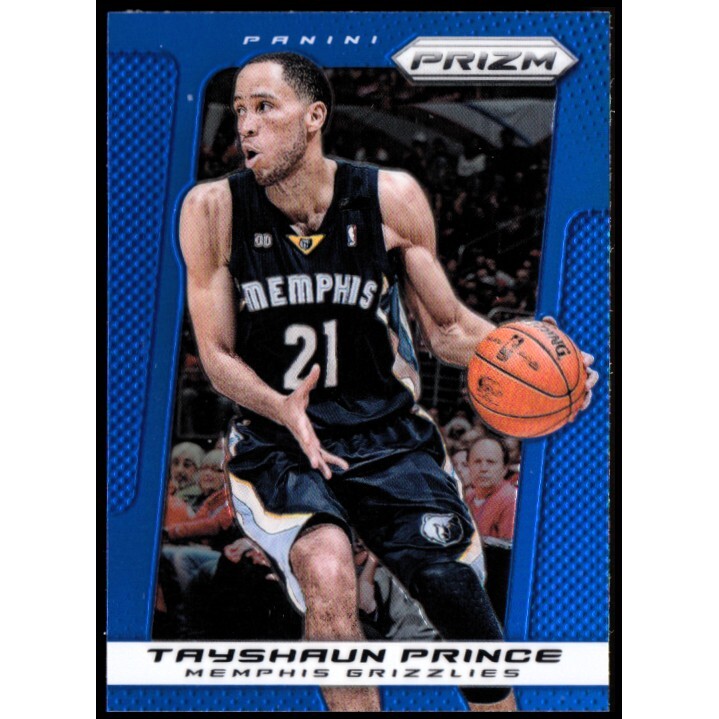 2013-14 Panini Prizm Prizms Blue #169 Tayshaun Prince