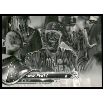 2018 Topps Black and White Negative #644 Carlos Perez