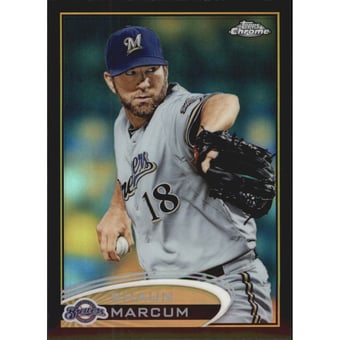 2012 Topps Chrome Black Refractors #58 Shaun Marcum
