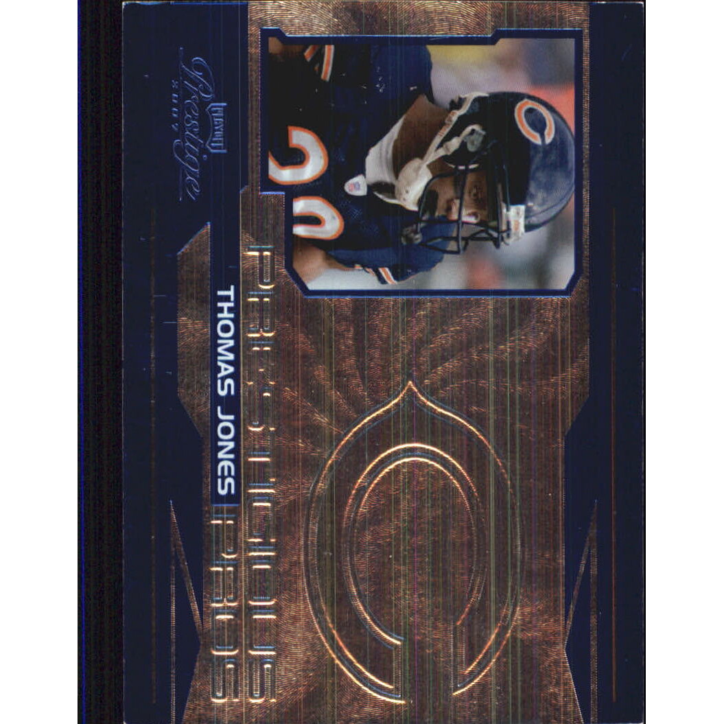 2007 Playoff Prestige Prestigious Pros Gold #28 Thomas Jones