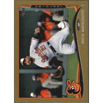 2014 Topps Mini Gold #61 Nick Markakis