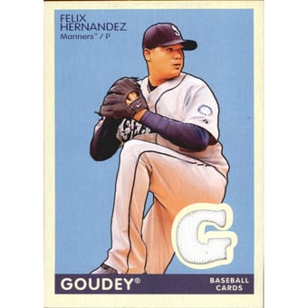 2009 Upper Deck Goudey Memorabilia #GMFH Felix Hernandez