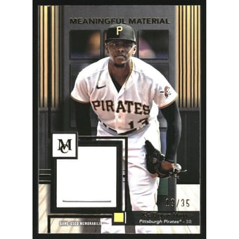 2024 Topps Museum Collection Meaningful Material Relics Gold #MMRKHA Ke'Bryan Hayes