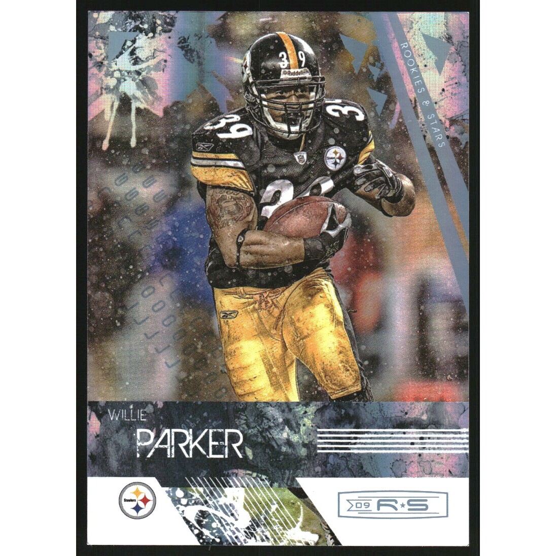2009 Donruss Rookies and Stars Longevity Parallel Platinum #102 Willie Parker ELE