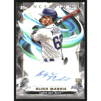 2023 Topps Inception Rookie and Emerging Stars Autographs #BRESBM Bligh Madris/299