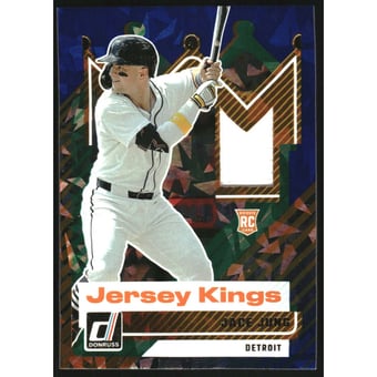 2025 Donruss Jersey Kings Blue Ice #26 Jace Jung