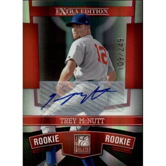 2010 Donruss Elite Extra Edition #193 Trey McNutt AU/249