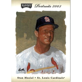 2003 Playoff Portraits Beige #84 Stan Musial