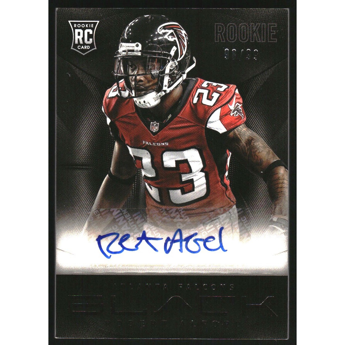 2013 Panini Black Rookie Signatures #175 Robert Alford/99