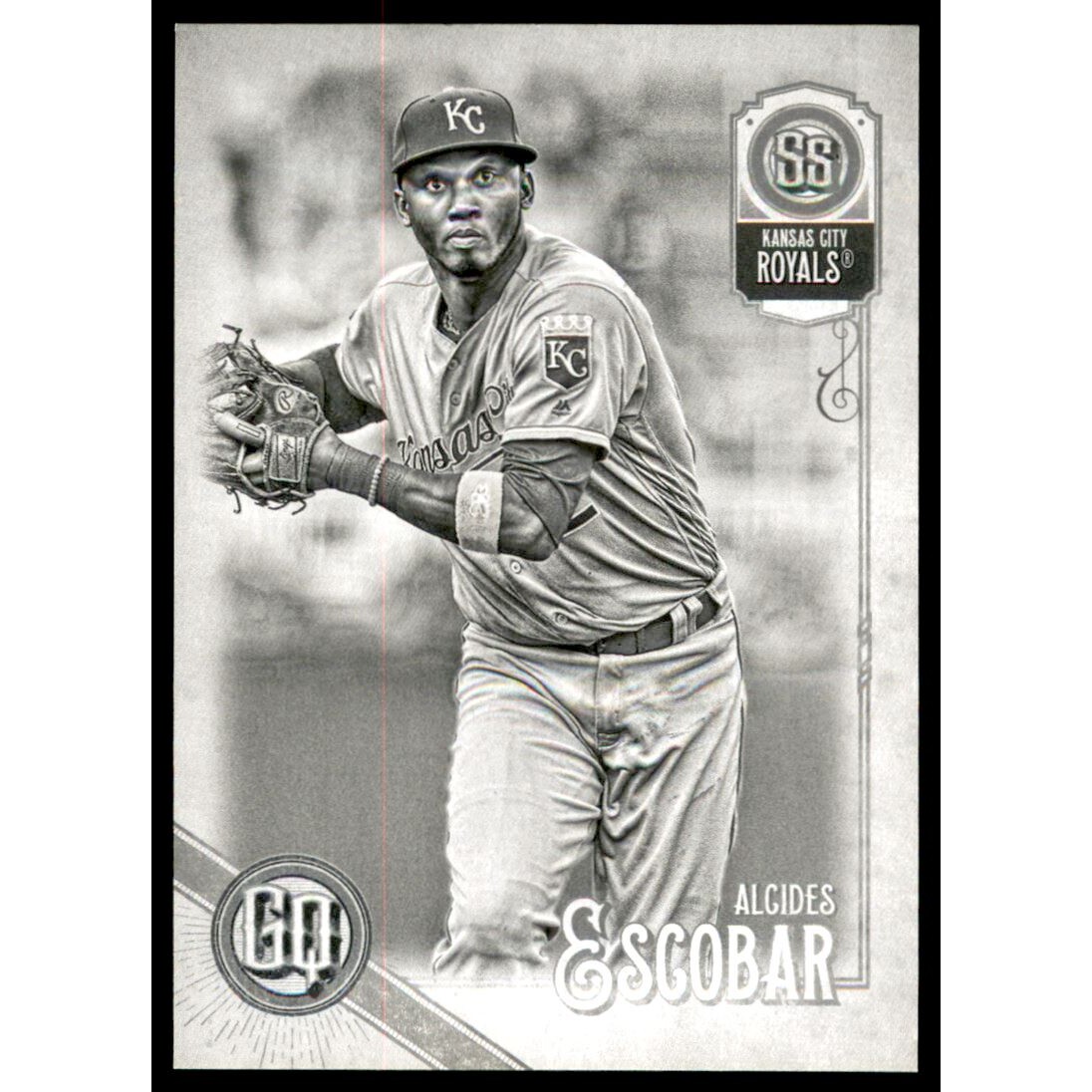 2018 Topps Gypsy Queen Black and White #273 Alcides Escobar