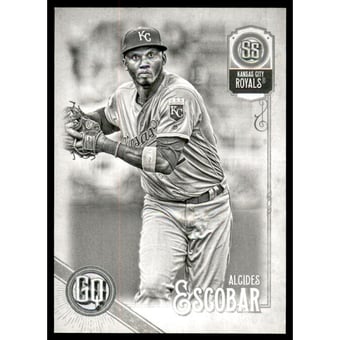 2018 Topps Gypsy Queen Black and White #273 Alcides Escobar