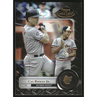 2022 Topps Gold Label Class 2 Black #52 Cal Ripken Jr.