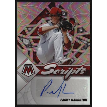 2022 Panini Mosaic Scripts Holo #29 Packy Naughton