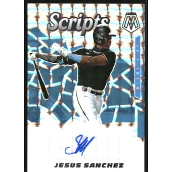 2021 Panini Mosaic Scripts #18 Jesus Sanchez
