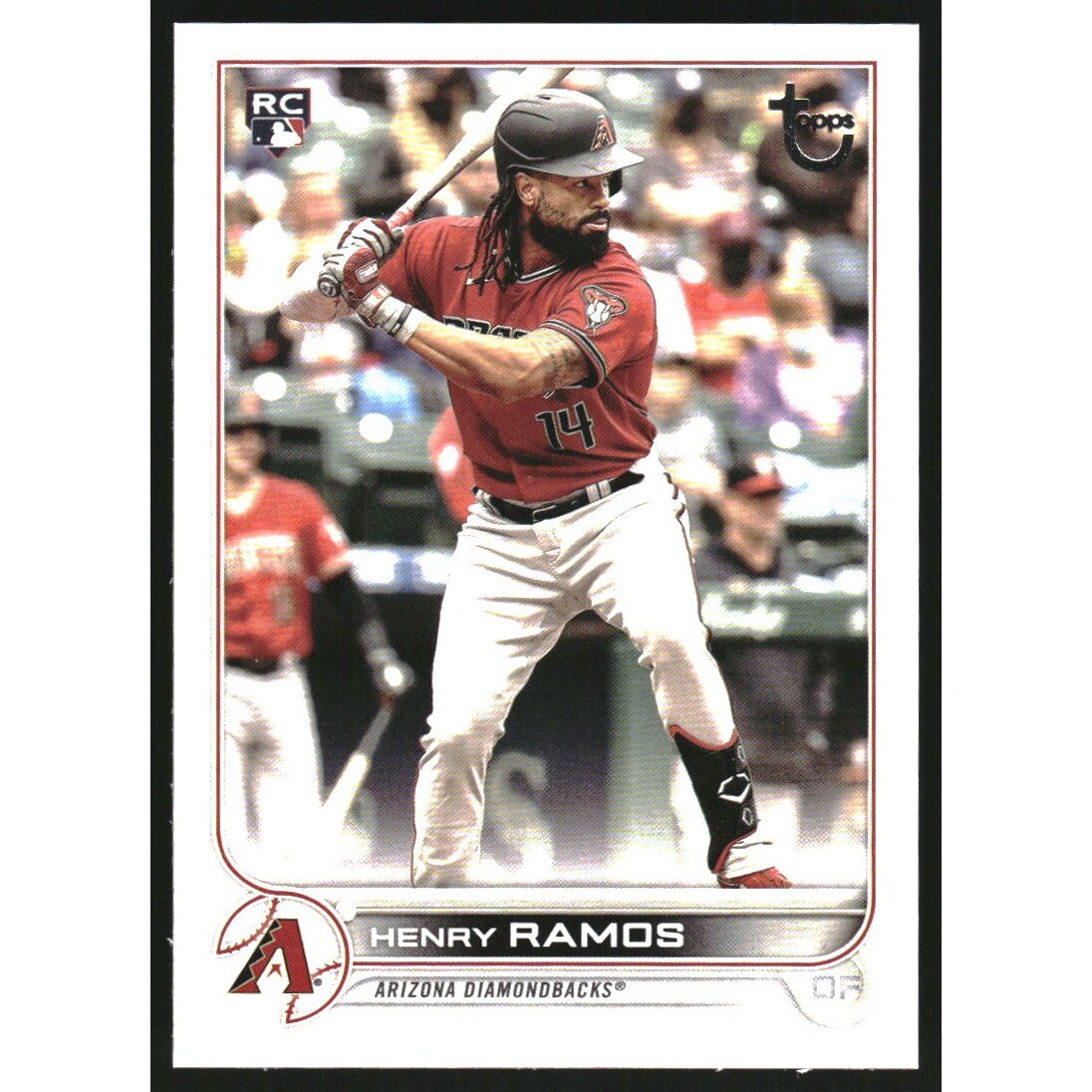 2022 Topps Vintage Stock #455 Henry Ramos. rookie card picture