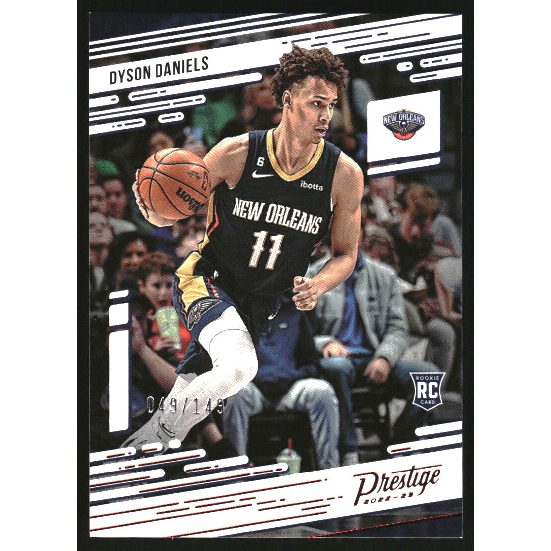 2022-23 Panini Chronicles Red #58 Dyson Daniels/Prestige 2022-23 Panini Chronicles Red #58 Dyson Daniels/Prestige