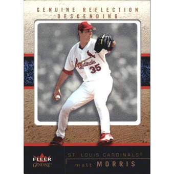 2003 Fleer Genuine Reflection Descending #91 Matt Morris/40