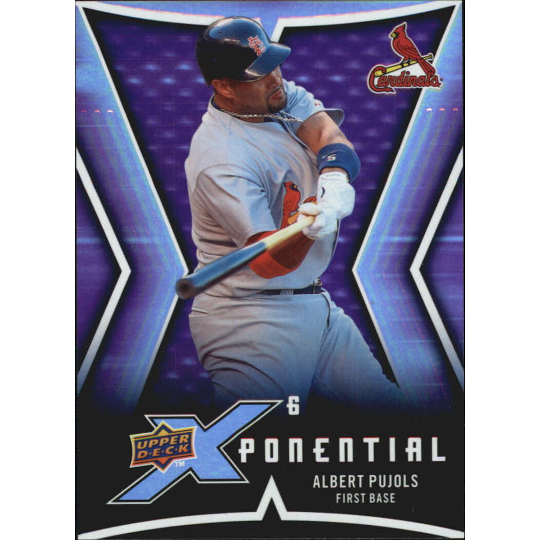 2009 Upper Deck X Xponential 6 #AP Albert Pujols