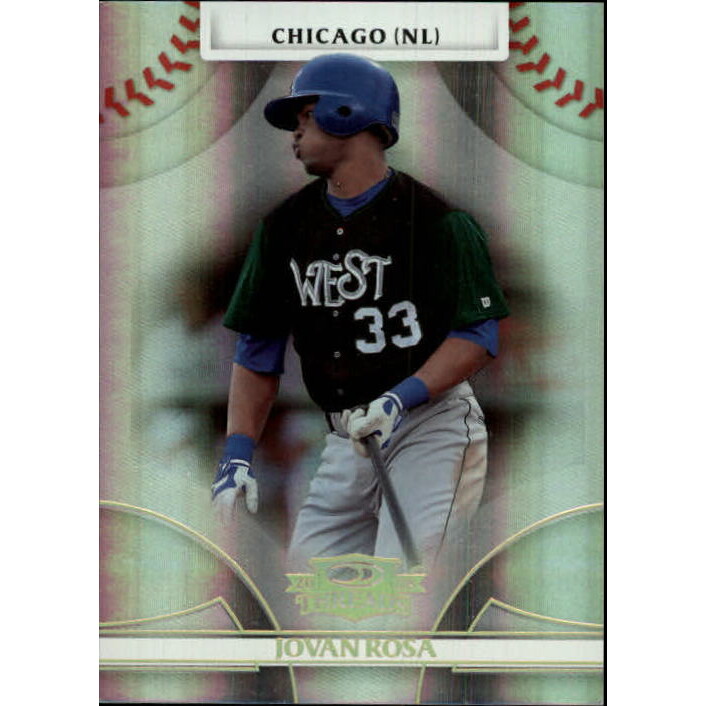 2008 Donruss Threads Century Proof Gold #66 Jovan Rosa. rookie card picture