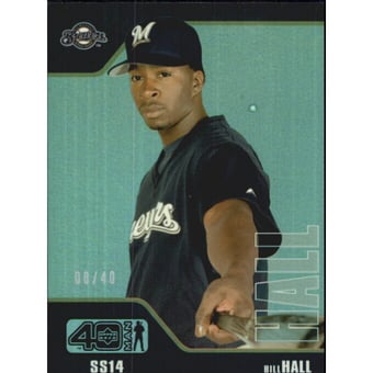 2002 Upper Deck 40-Man Electric Rainbow #545 Bill Hall
