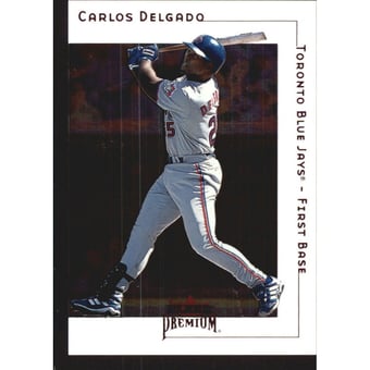 2001 Fleer Premium Star Ruby #67 Carlos Delgado