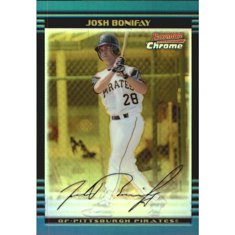 2002 Bowman Chrome Gold Refractors #252 Josh Bonifay