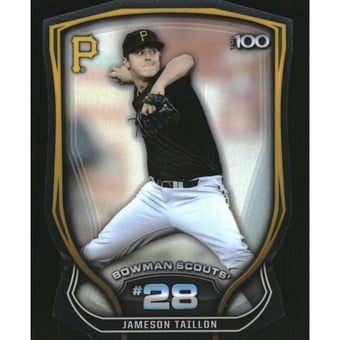 2015 Bowman Chrome Bowman Scouts Top 100 Die Cut #BTP28 Jameson Taillon
