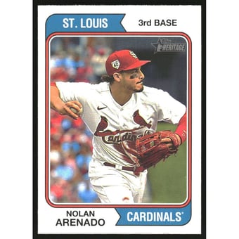 2023 Topps Heritage Image Variations #677 Nolan Arenado