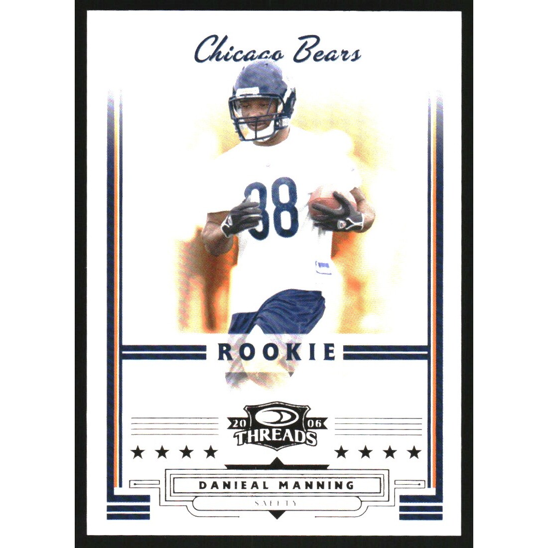 2006 Donruss Threads Retail Pewter #221 Danieal Manning