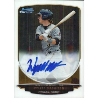 2013 Bowman Chrome Prospect Autographs #WM Wyatt Mathisen