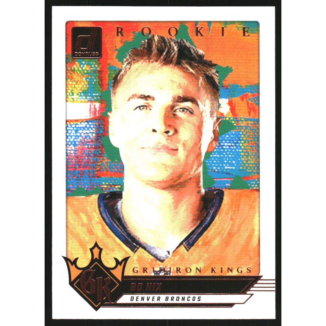 2024 Donruss Rookie Gridiron Kings #6 Bo Nix