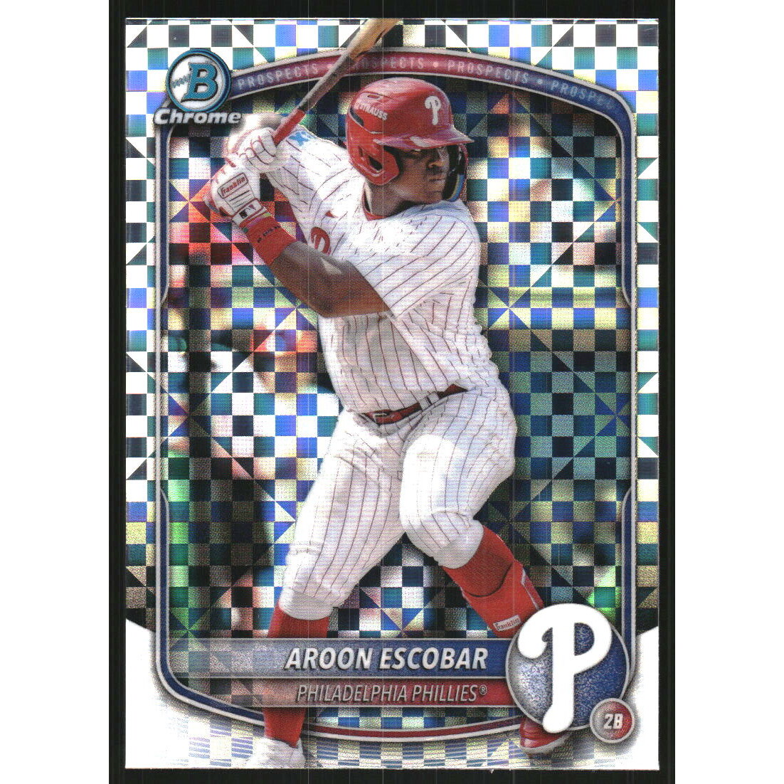 2025 Bowman Chrome Draft X-Fractors #BDC98 Aroon Escobar