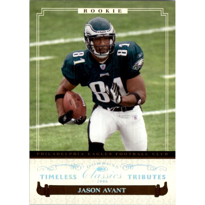 2006 Donruss Classics Timeless Tributes Silver #140 Jason Avant