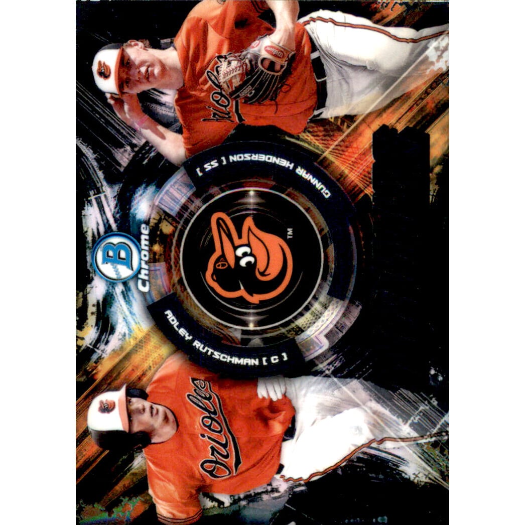 2019 Bowman Chrome Draft Franchise Futures #FFRH Adley Rutschman/Gunnar Henderson