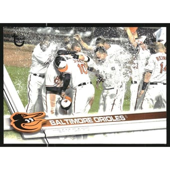 2017 Topps Vintage Stock #141 Baltimore Orioles