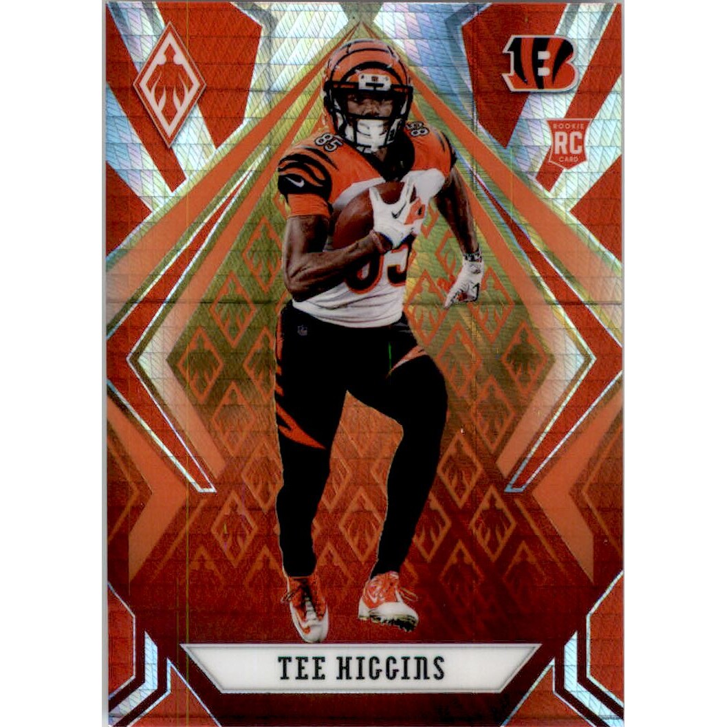 2020 Panini Phoenix Fire Burst #110 Tee Higgins