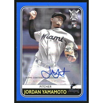 2020 Topps Big League Veteran and Rookie Autographs #79 Jordan Yamamoto