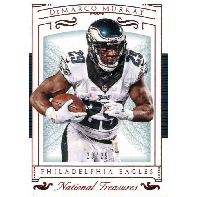 2015 Panini National Treasures Numbers Red #41 DeMarco Murray/29
