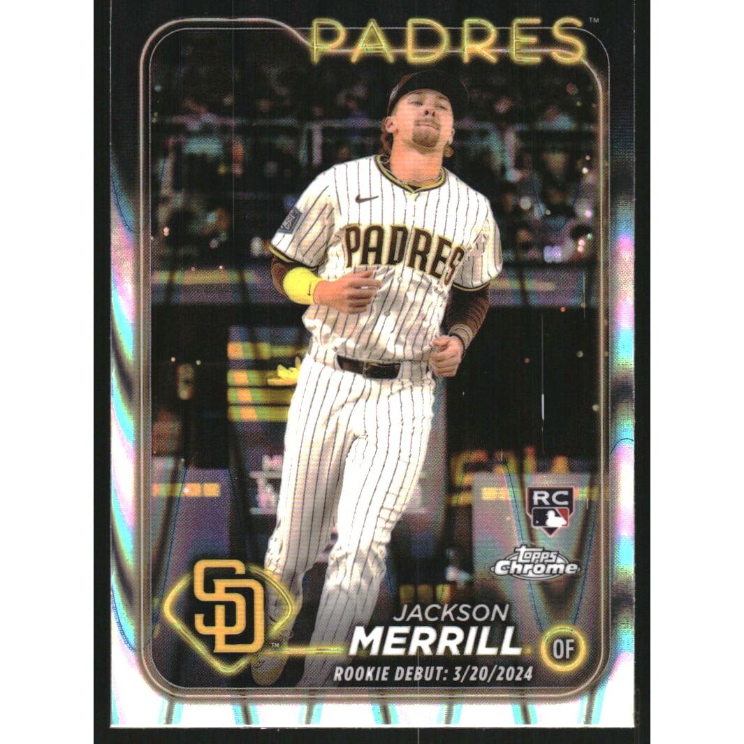 2024 Topps Chrome Update RayWave Refractors #USC57 Jackson Merrill