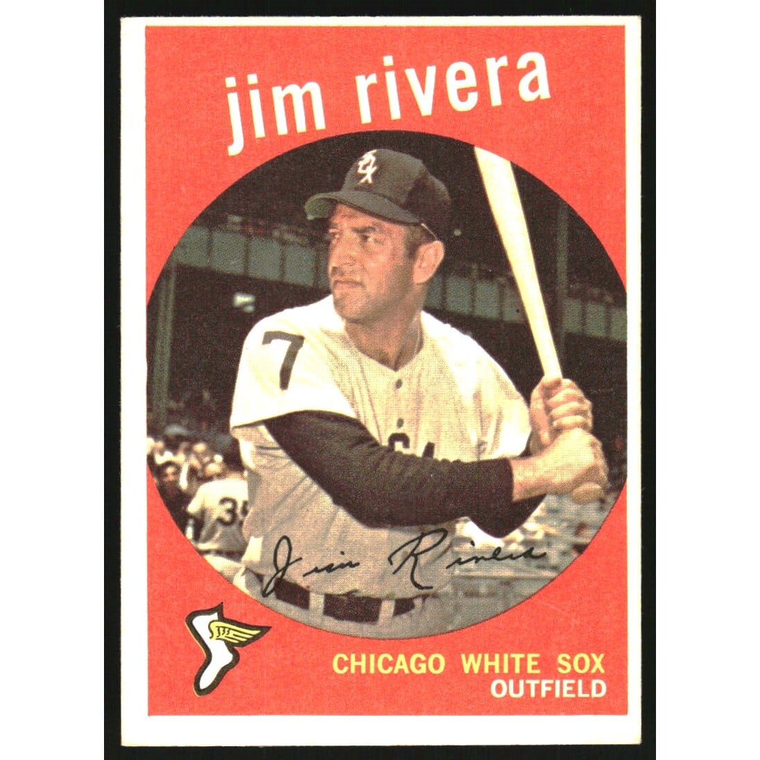1959 Topps #213 Jim Rivera