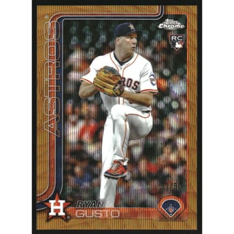2025 Topps Chrome Update Gold Wave Refractors #USC107 Ryan Gusto