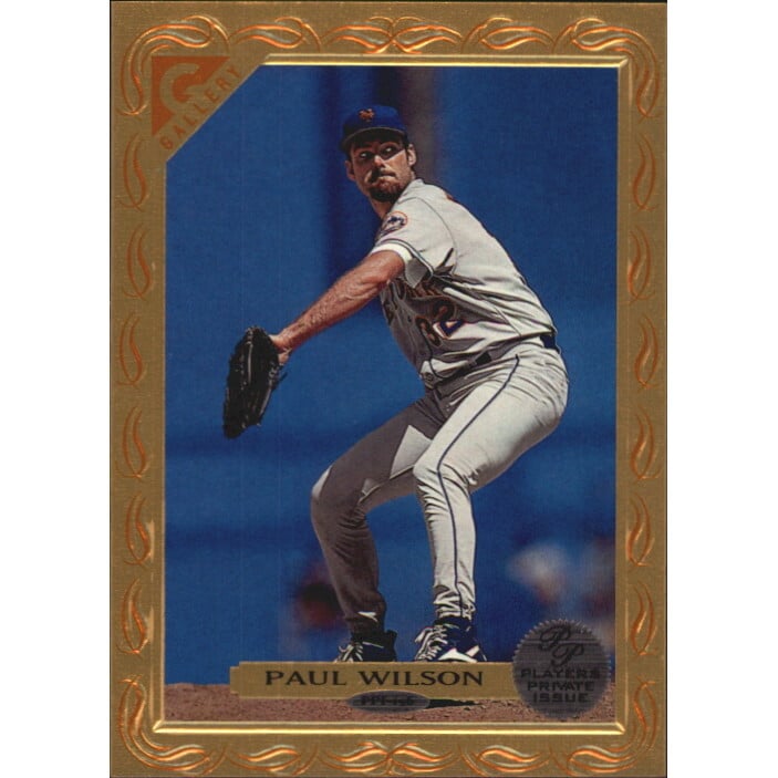 1997 Topps Gallery Player's Private Issue #156 Paul Wilson. rookie card picture